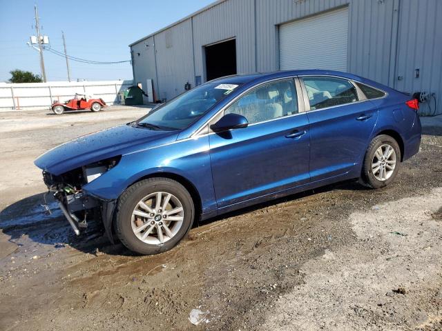 5NPE24AF4GH365871 - 2016 HYUNDAI SONATA SE BLUE photo 1