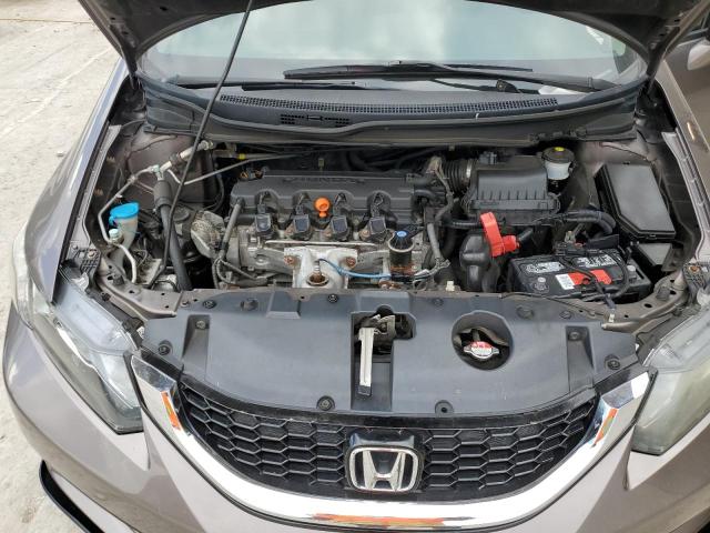 19XFB2F97EE051662 - 2014 HONDA CIVIC EXL 棕色 照片 11