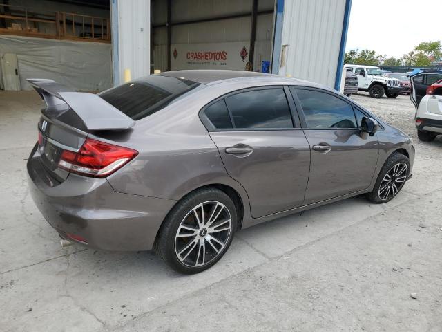 19XFB2F97EE051662 - 2014 HONDA CIVIC EXL 棕色 照片 3