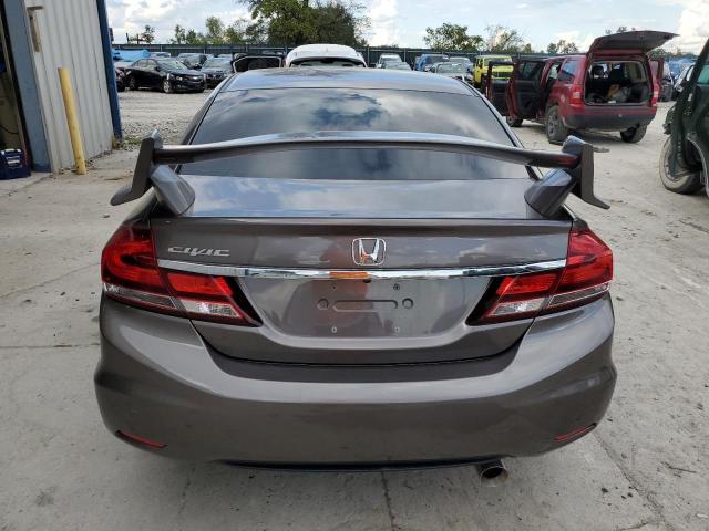 19XFB2F97EE051662 - 2014 HONDA CIVIC EXL 棕色 照片 6