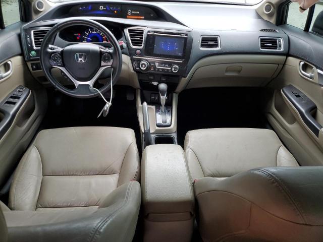 19XFB2F97EE051662 - 2014 HONDA CIVIC EXL 棕色 照片 8