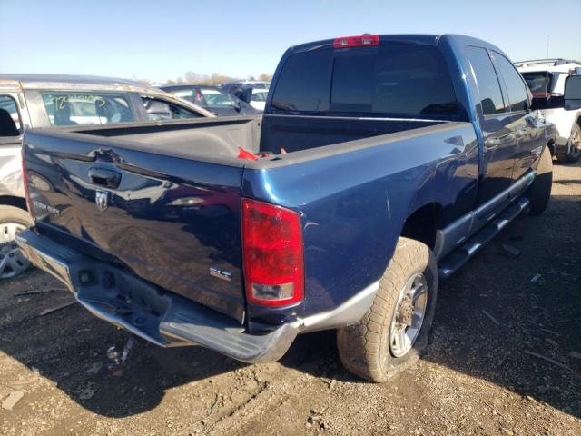 3D7KR28C46G273879 - 2006 DODGE RAM 2500 ST BLUE photo 3