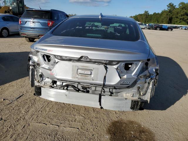 1HGCV2F94NA011134 - 2022 HONDA ACCORD TOURING SILVER photo 6