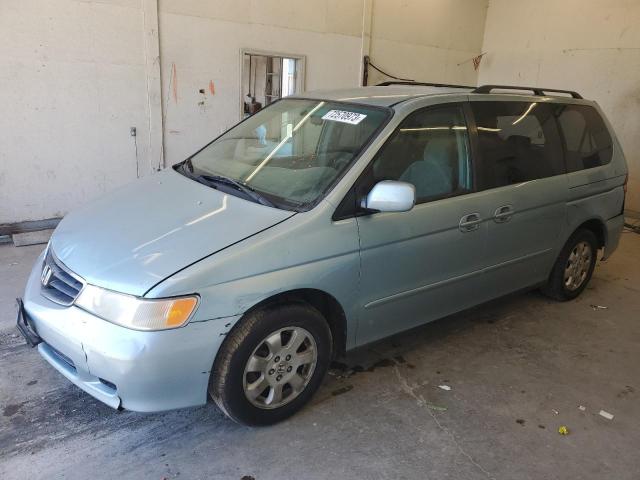 5FNRL18683B152773 - 2004 HONDA ODYSSEY EX BLUE photo 1