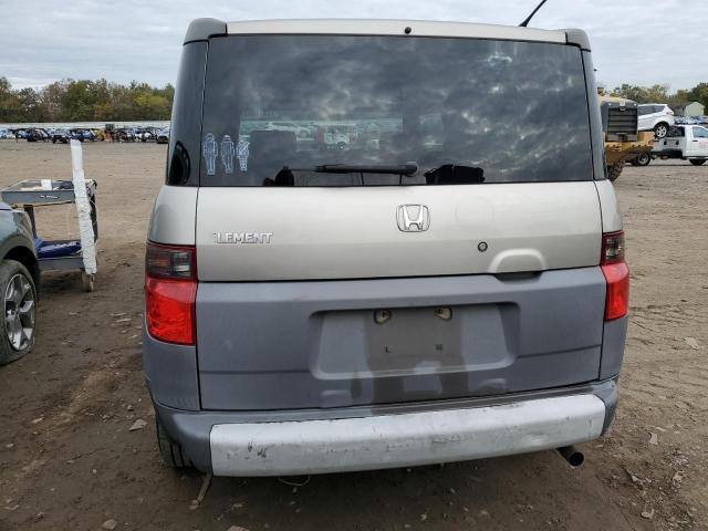 5J6YH18544L003659 - 2004 HONDA ELEMENT EX BEIGE photo 6