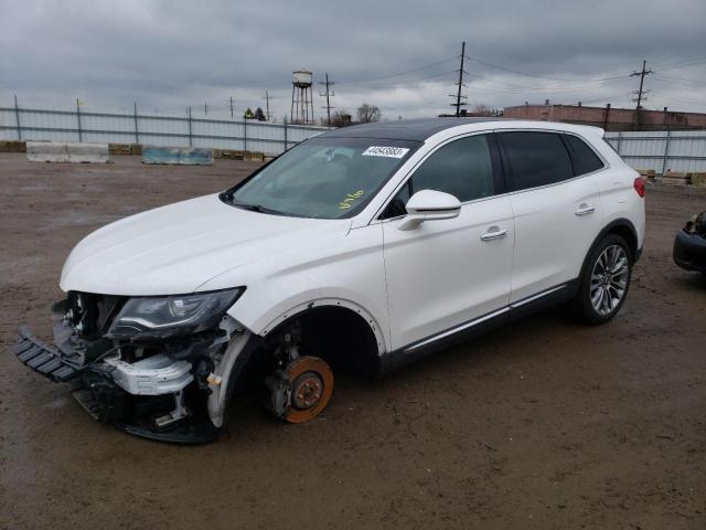 2LMTJ8LR8GBL22672 - 2016 LINCOLN MKX RESERVE WHITE photo 1