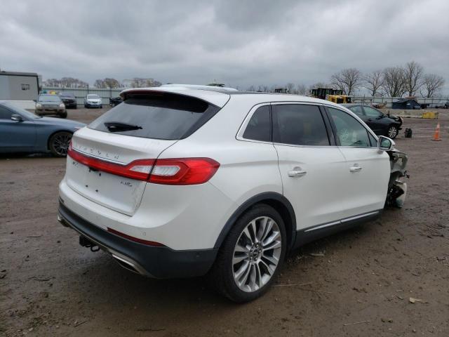 2LMTJ8LR8GBL22672 - 2016 LINCOLN MKX RESERVE 白色 照片 3