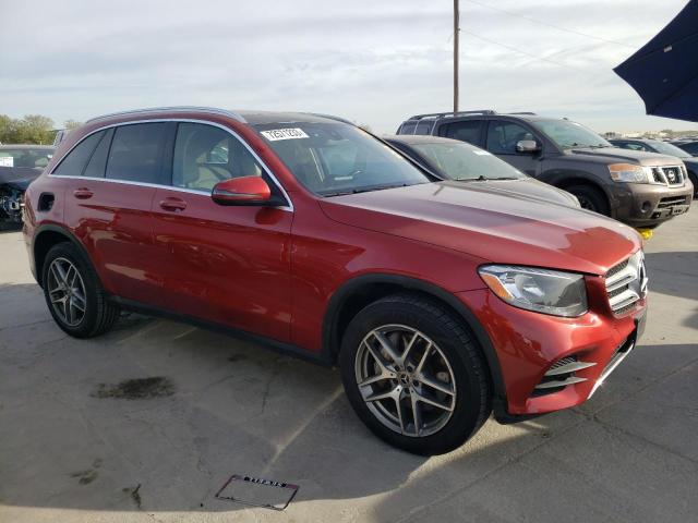 WDC0G4JB5HF240747 - 2017 MERCEDES-BENZ GLC 300 RED photo 4