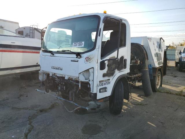 54DC4W1BXCS803567 - 2012 ISUZU NPR HD WHITE photo 2