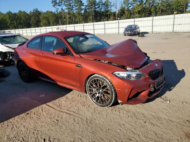 WBS2U7C56KVB09304 - 2019 BMW M2 COMPETITION Помаранчевий фото 4
