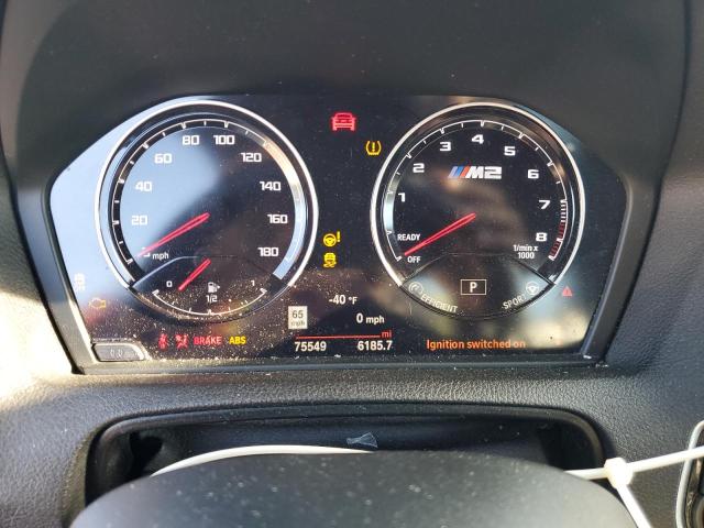 WBS2U7C56KVB09304 - 2019 BMW M2 COMPETITION Помаранчевий фото 9