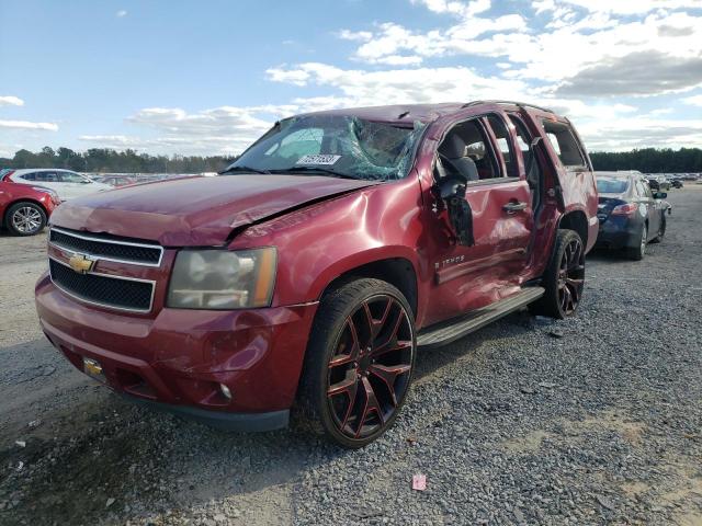 1GNFC13C67R264138 - 2007 CHEVROLET TAHOE C1500 BURGUNDY photo 1