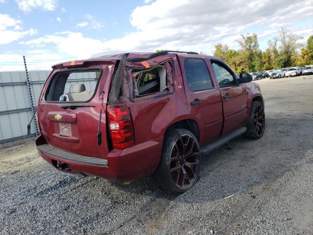 1GNFC13C67R264138 - 2007 CHEVROLET TAHOE C1500 BURGUNDY photo 3