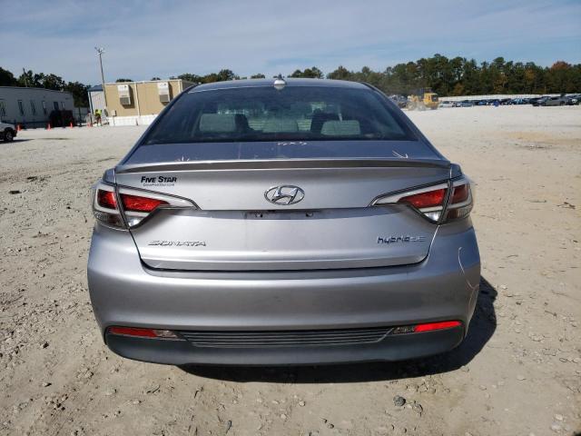 KMHE24L14GA014723 - 2016 HYUNDAI SONATA HYBRID SILVER photo 6