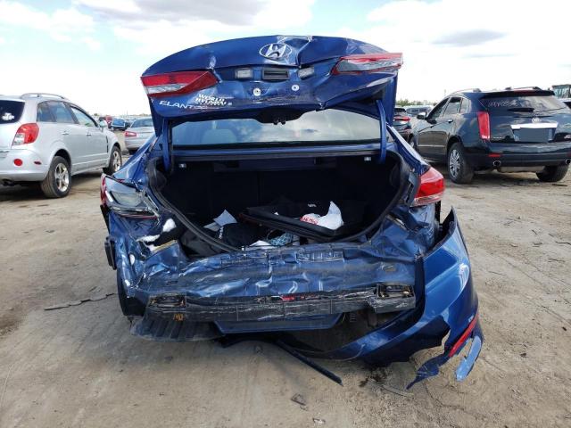 5NPD74LF8JH277536 - 2018 HYUNDAI ELANTRA SE BLUE photo 6