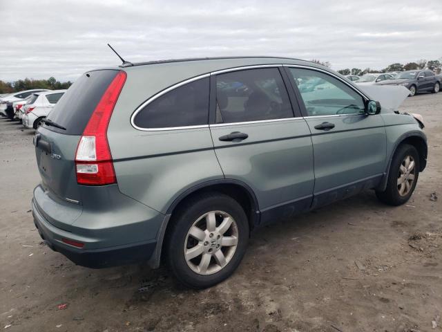 5J6RE4H45BL092287 - 2011 HONDA CR-V SE TEAL photo 3