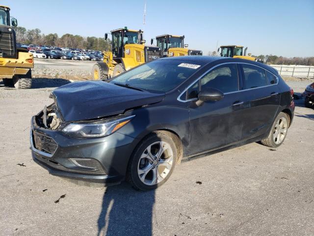 3G1BF6SM3JS609144 - 2018 CHEVROLET CRUZE PREMIER GRAY photo 1