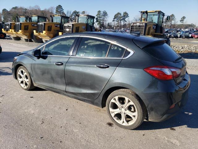 3G1BF6SM3JS609144 - 2018 CHEVROLET CRUZE PREMIER GRAY photo 2