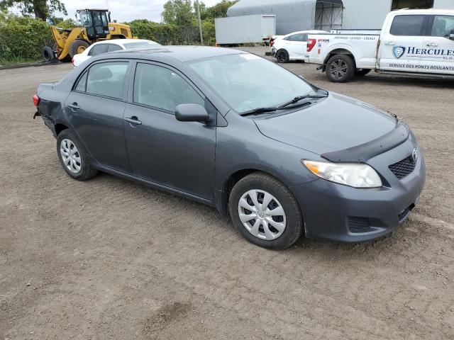 2T1BU4EEXAC433552 - 2010 TOYOTA COROLLA BASE GRAY photo 4