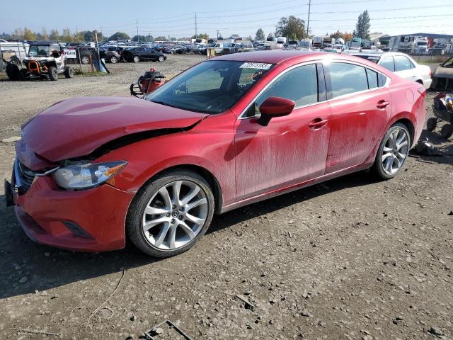 JM1GJ1V52F1200788 - 2015 MAZDA 6 TOURING RED photo 1