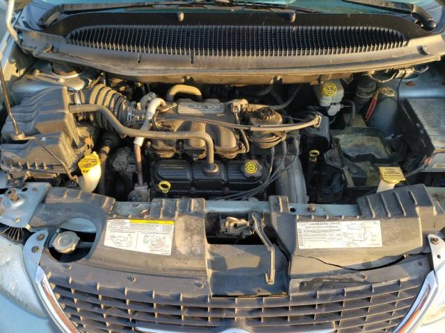 2C4GP44R74R575444 - 2004 CHRYSLER TOWN & COU LX BLUE photo 12