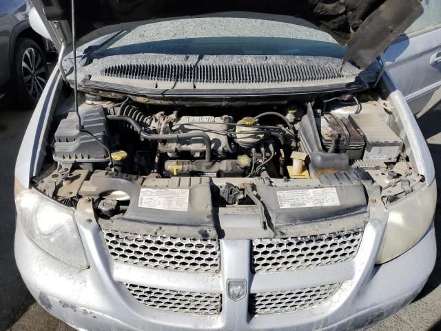 2B4GP54L31R260179 - 2001 DODGE GRAND CARA ES GRAY photo 12