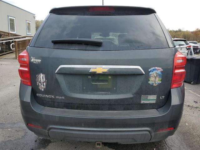 2GNFLFEK6H6137789 - 2017 CHEVROLET EQUINOX LT GRAY photo 6