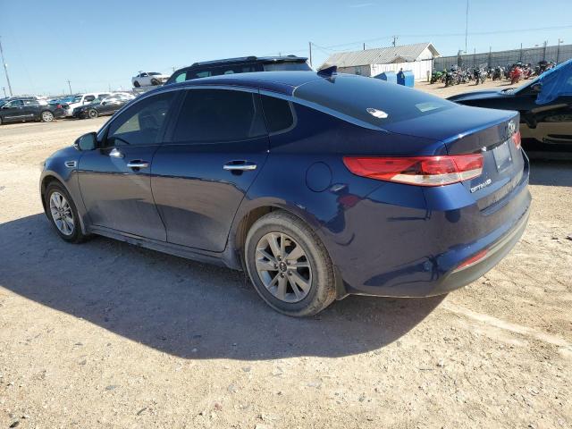 5XXGT4L39GG101002 - 2016 KIA OPTIMA LX BLUE photo 2