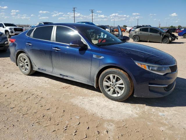 5XXGT4L39GG101002 - 2016 KIA OPTIMA LX BLUE photo 4