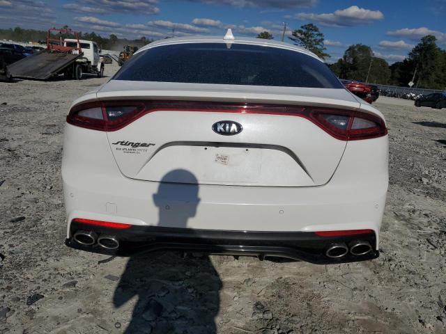 KNAE25LA8K6051325 - 2019 KIA STINGER PREMIUM WHITE photo 6