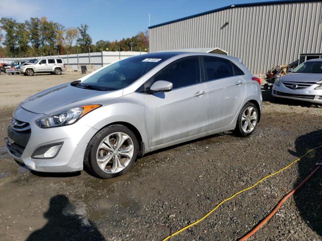 KMHD35LE3DU047725 - 2013 HYUNDAI ELANTRA GT SILVER photo 1