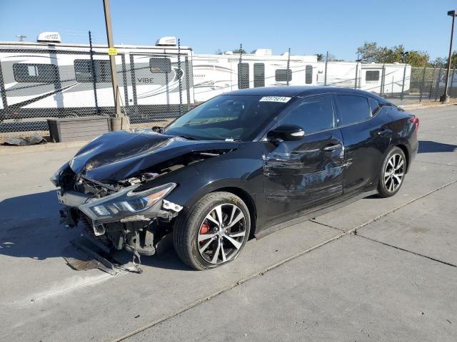 1N4AA6AP0JC373321 - 2018 NISSAN MAXIMA 3.5S BLACK photo 1