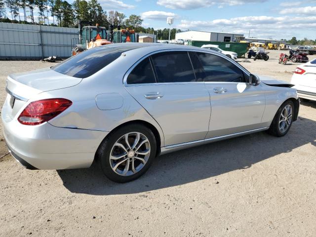 55SWF4JB9GU164423 - 2016 MERCEDES-BENZ C 300 SILVER photo 3