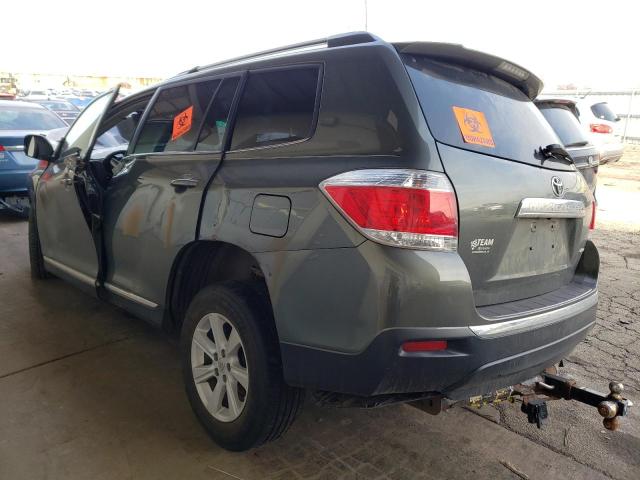 5TDBK3EH9DS216323 - 2013 TOYOTA HIGHLANDER BASE Жасыл фото 2