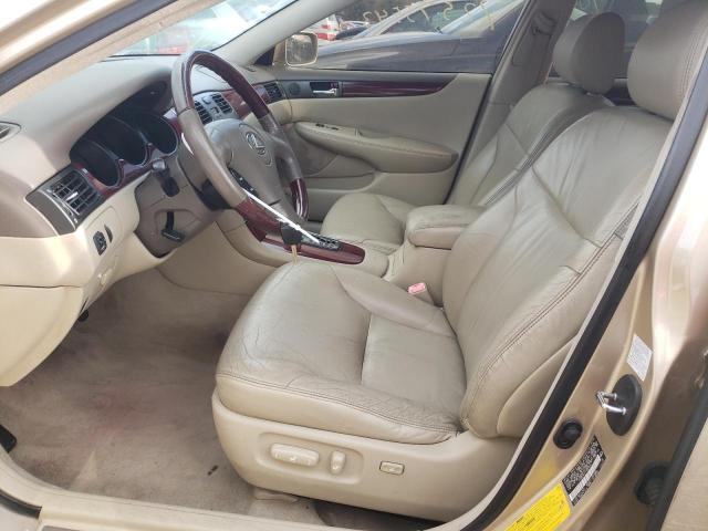 JTHBA30G145044617 - 2004 LEXUS ES 330 TAN photo 7