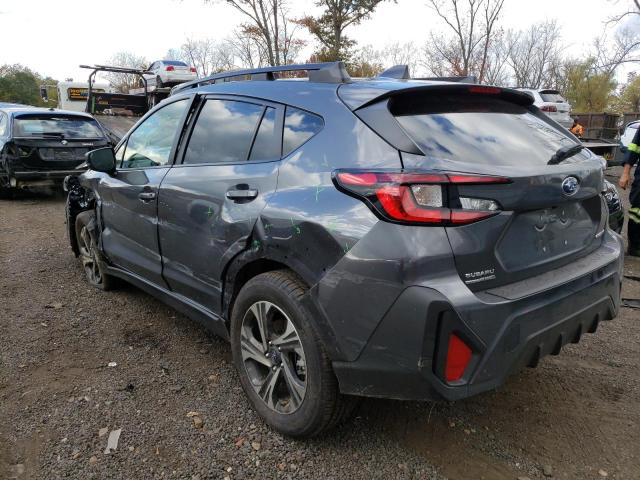 JF2GUADC6R8204380 - 2024 SUBARU CROSSTREK PREMIUM GRAY photo 2