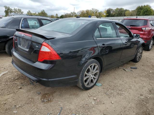 3FAHP0HA4BR242021 - 2011 FORD FUSION SE BLACK photo 3