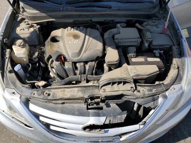 5NPEB4AC8EH936166 - 2014 HYUNDAI SONATA GLS SILVER photo 11