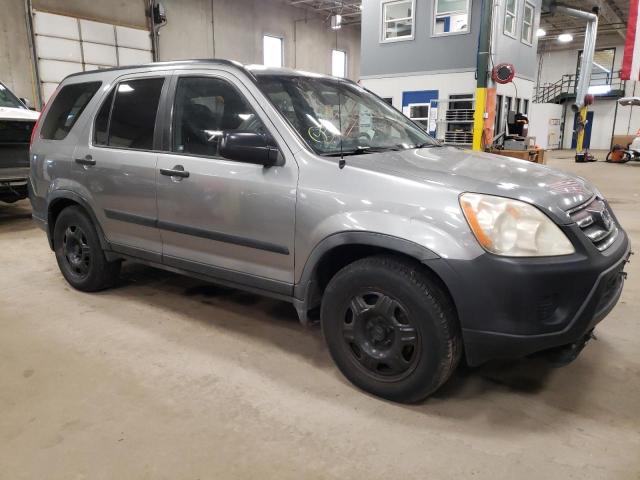 JHLRD78586C005509 - 2006 HONDA CR-V LX SILVER photo 4