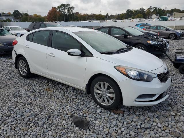 KNAFX4A66E5219052 - 2014 KIA FORTE LX WHITE photo 4