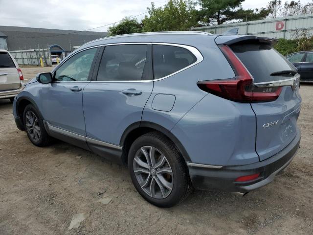 2HKRW2H93NH641352 - 2022 HONDA CR-V TOURING GRAY photo 2