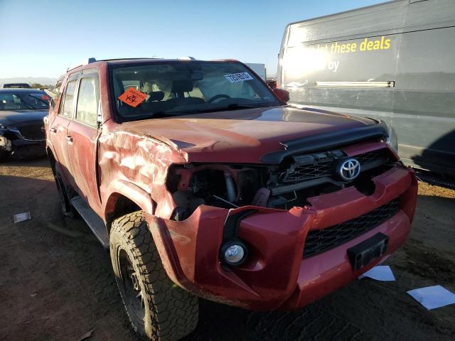 JTEBU5JR4J5515588 - 2018 TOYOTA 4RUNNER SR5/SR5 PREMIUM RED photo 4