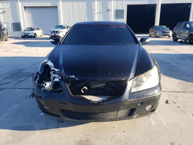 JH4KB16677C004736 - 2007 ACURA RL BLACK photo 5