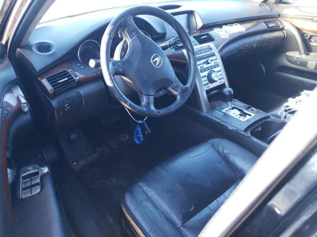 JH4KB16677C004736 - 2007 ACURA RL BLACK photo 8