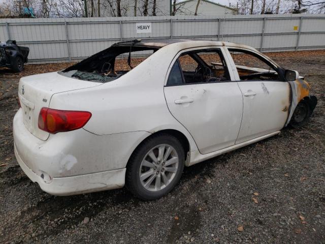 1NXBU40E59Z131359 - 2009 TOYOTA COROLLA LE BASE WHITE photo 3