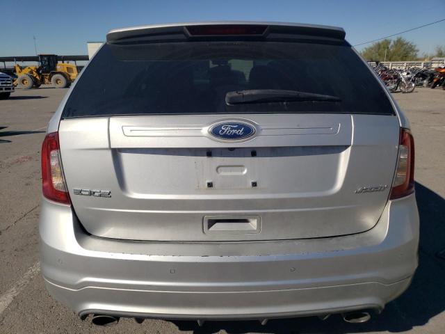 2FMDK3AK5BBA75609 - 2011 FORD EDGE SPORT SILVER photo 6