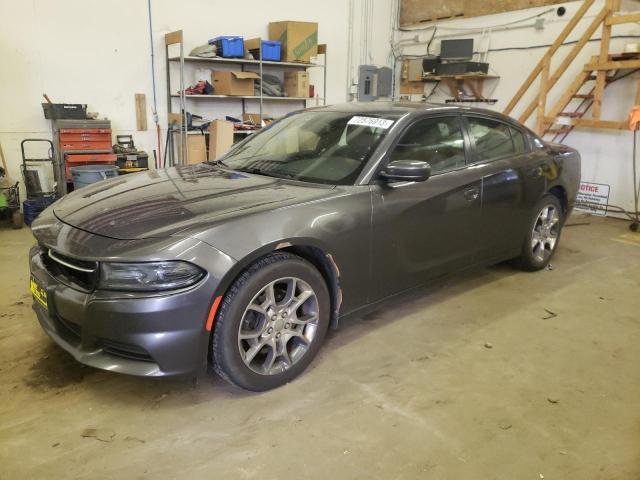 2C3CDXFG4GH163985 - 2016 DODGE CHARGER SE GRAY photo 1