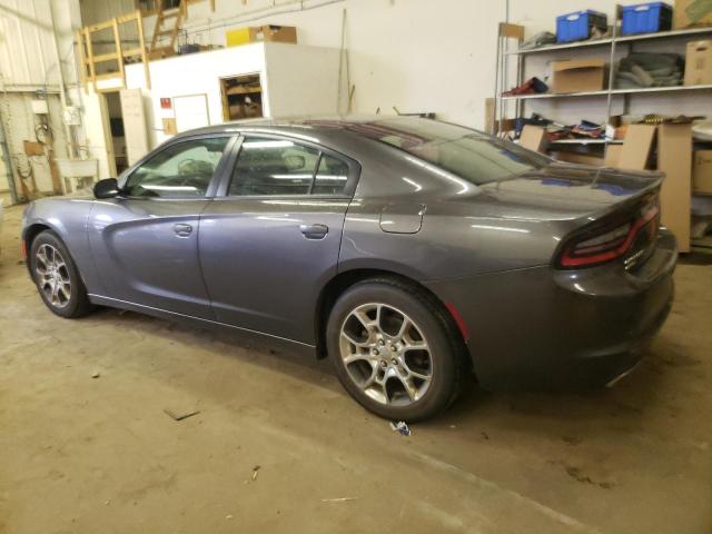 2C3CDXFG4GH163985 - 2016 DODGE CHARGER SE GRAY photo 2