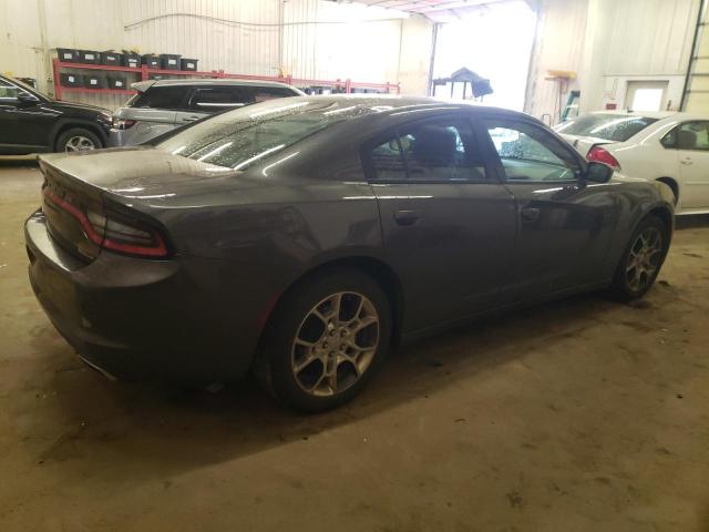 2C3CDXFG4GH163985 - 2016 DODGE CHARGER SE GRAY photo 3