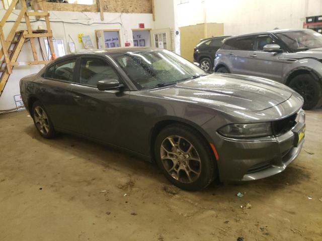 2C3CDXFG4GH163985 - 2016 DODGE CHARGER SE GRAY photo 4